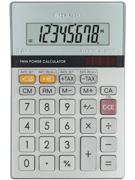 SHARP Calcolatrice da tavolo EL-340W, 12 cifre, Bianco - Calcolatrici da  Tavolo